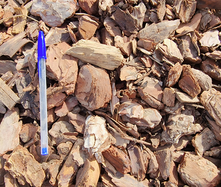 Écorce de pin 10/40 mm – Paillage naturel pour jardin