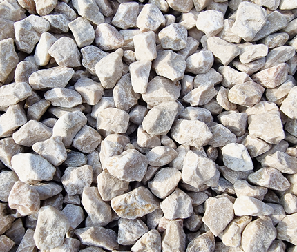 Gravier blanc 6/10 mm – Gravillon décoratif