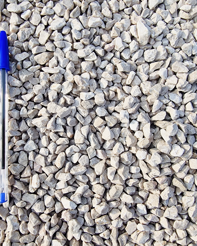 Gravier blanc 6/10 mm – Gravillon décoratif