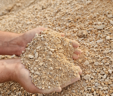 Mélange à béton – Granulat sable + gravillons