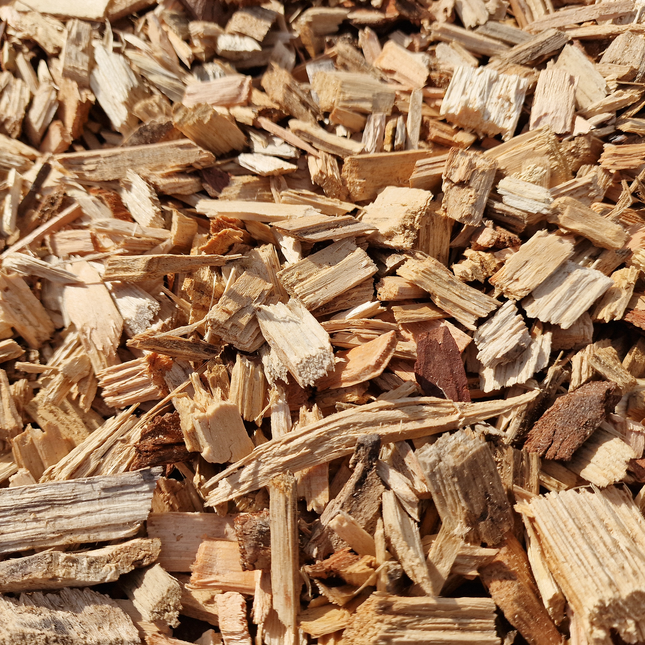 Paillage copeaux de bois - Plaquette de bois naturelle pour massifs et allées