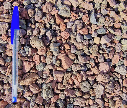 Pouzzolane 6/12 mm – Paillage minéral &amp; drainage