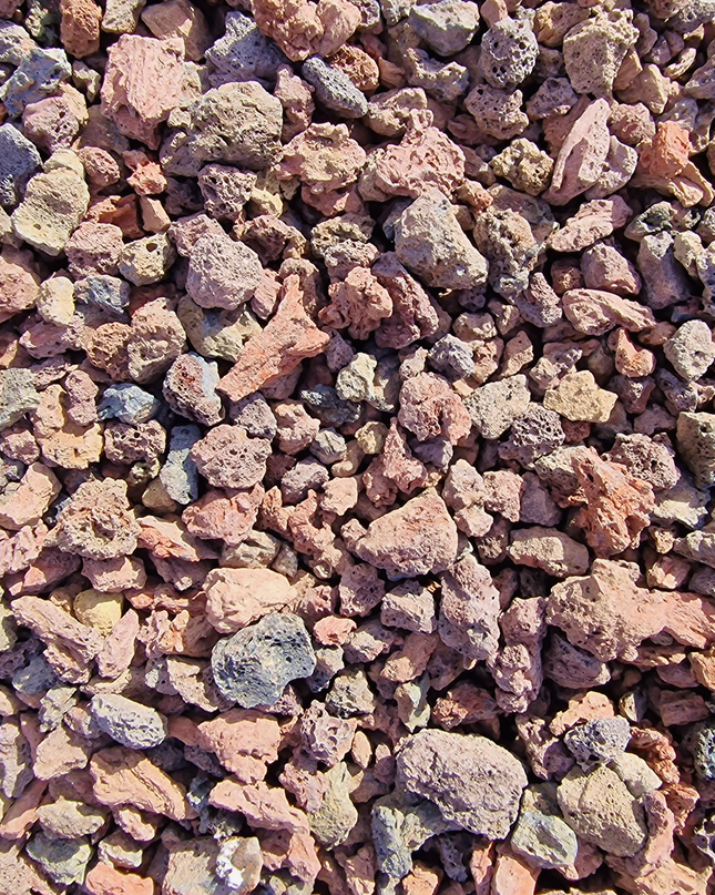 Pouzzolane 6/12 mm – Paillage minéral &amp; drainage