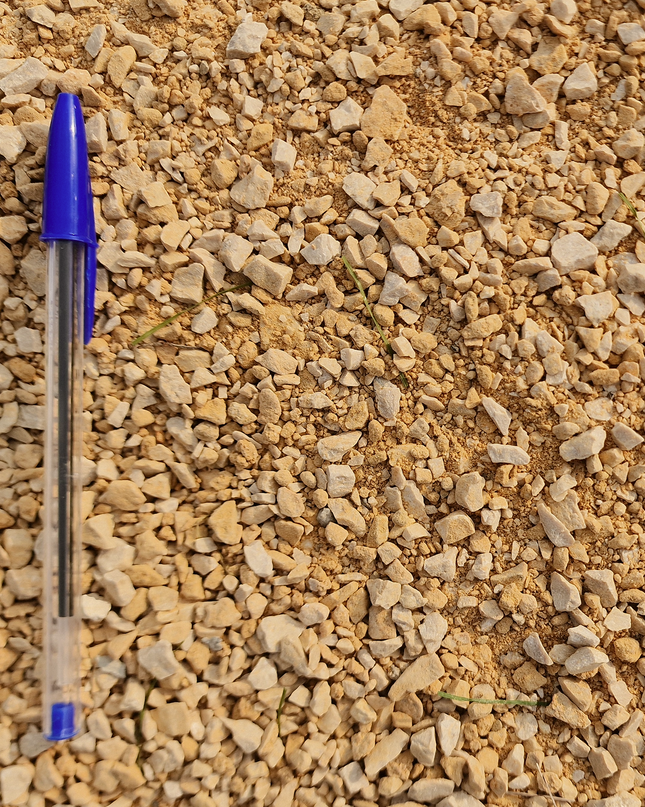 Sable stabilisé pour terrain de pétanque