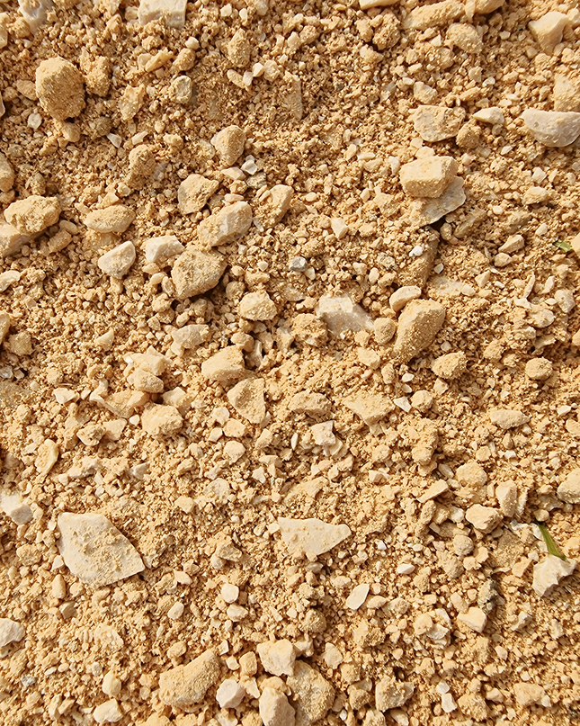 Sable stabilisé pour terrain de pétanque