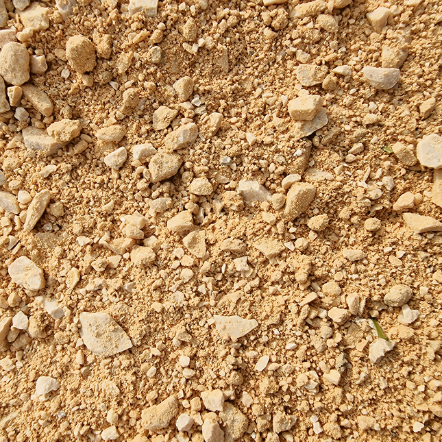 Sable stabilisé pour terrain de pétanque