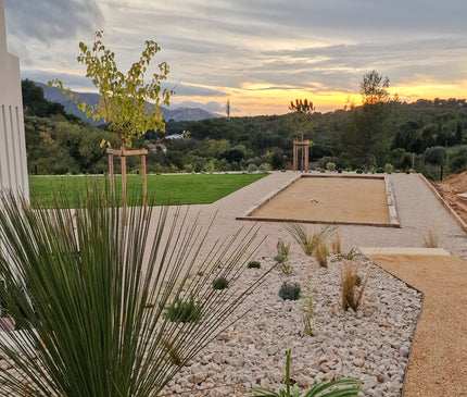 Terrain de pétanque 40 m² en kit - "Le convivial"