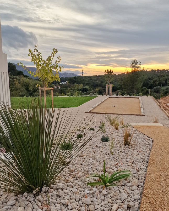 Terrain de pétanque 40 m² en kit - "Le convivial"