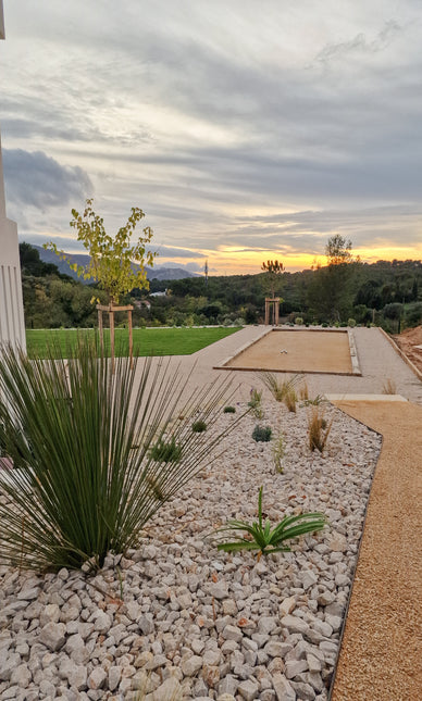 Terrain de pétanque 40 m² en kit - "Le convivial"
