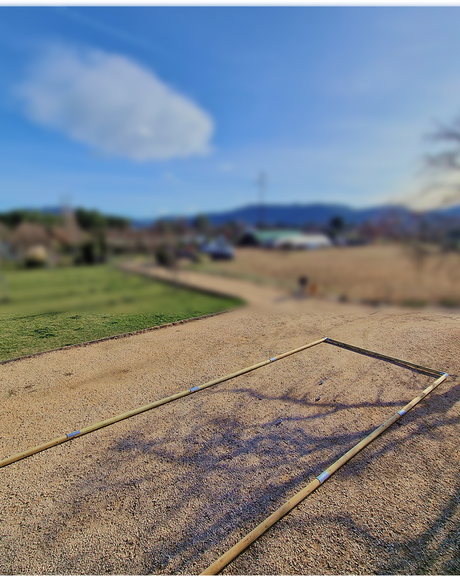 Terrain de pétanque 48 m² en kit – "L’Essentiel" montage en 30 min