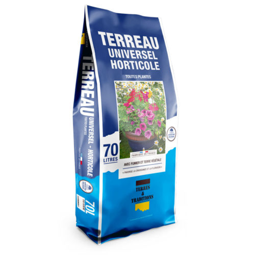 Terreau universel horticole 70 L – Toutes plantes