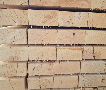 Traverse Paysagère en Chêne 2,6 m - 20cm x 10cm x 260 cm