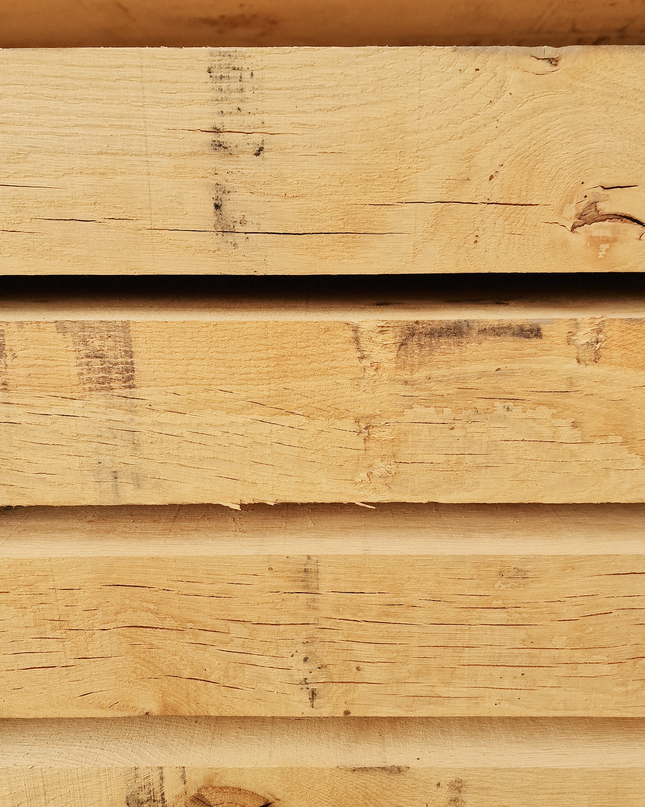 Traverse paysagère en chêne 2 mètres - 20cm x 10cm x 200 cm