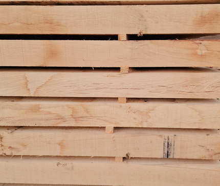 Traverse Paysagère en Chêne 2,6 m - 20cm x 10cm x 260 cm